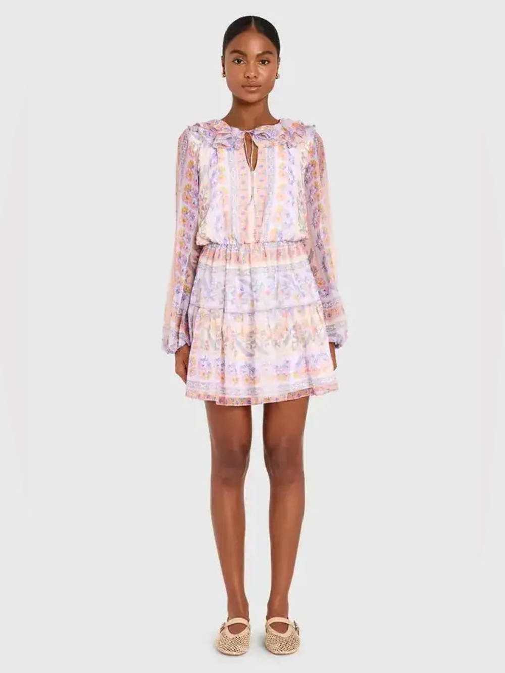 Amanda Uprichard Madalyn Floral Mini Dress | REVOLVE | $238 Retail